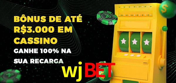 wjbet melhor bônus de depósito
